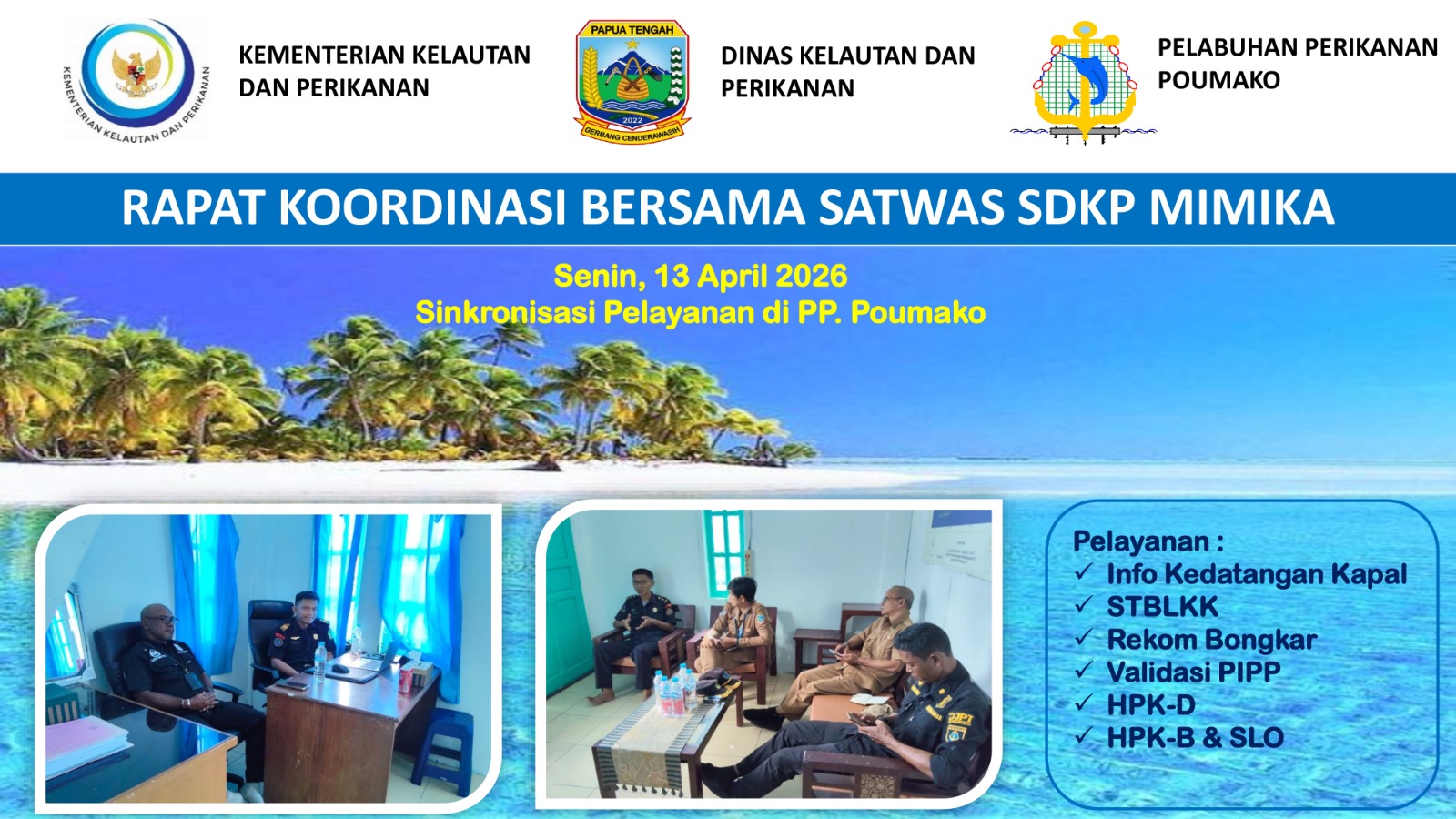 Rapat Koordinasi Bersama Satwas SDKP Mimika
