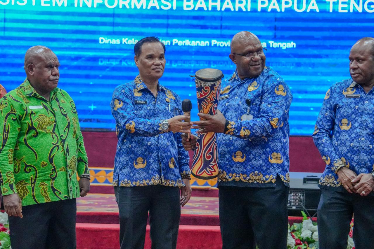 Dinas Kelautan dan Perikanan Provinsi Papua Tengah Meluncurkan Aplikasi SIBAPATENGAH Untuk Integrasikan Data Sektor Kelautan dan Perikanan