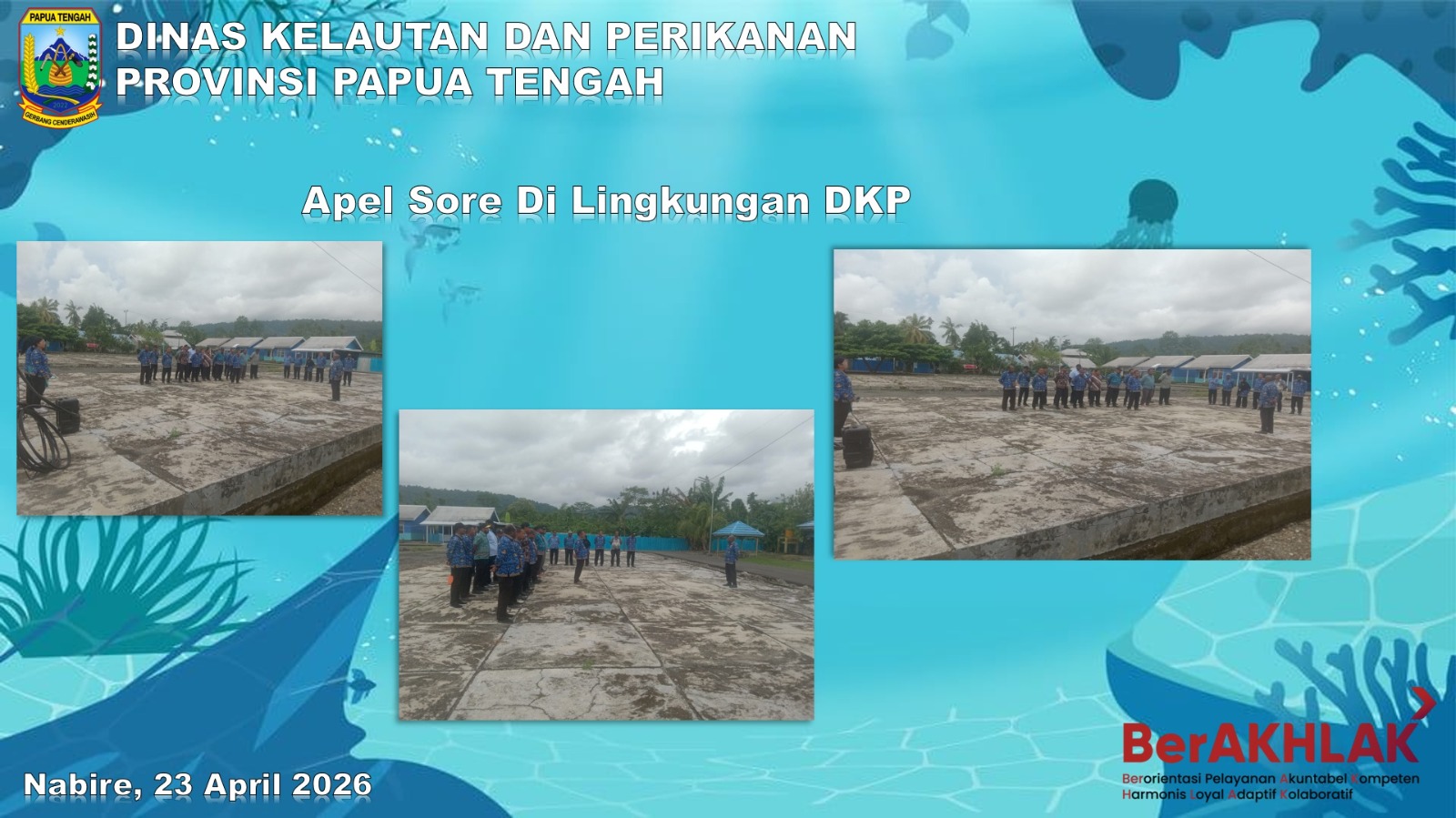 Apel Sore Dinas Kelautan dan Perikanan Provinsi Papua Tengah