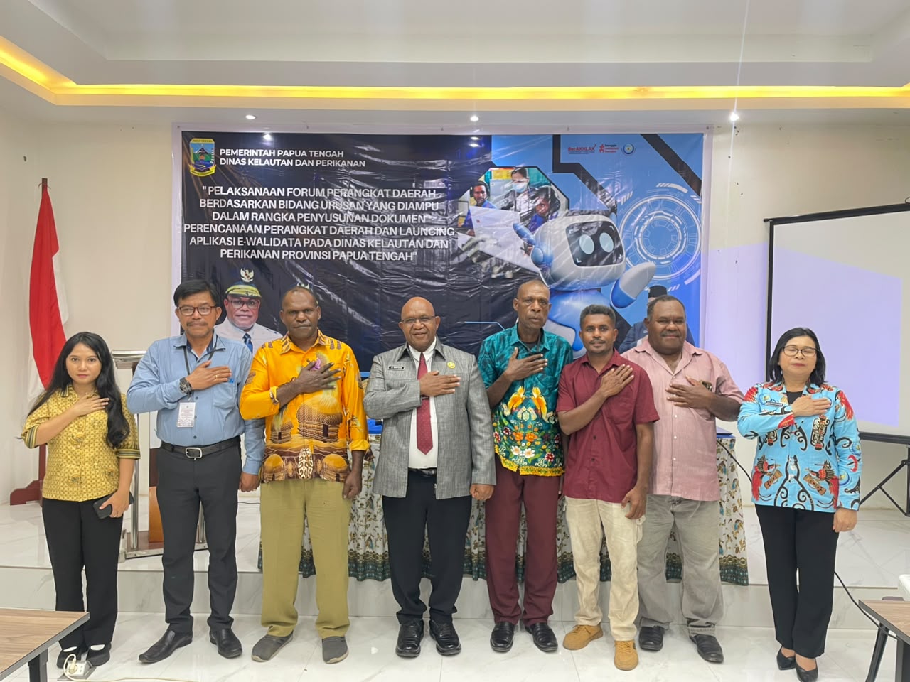 SIBAPATENGAH Diluncurkan, DKP Provinsi Papua Tengah Perkuat SDM dalam mengelola  Data Kelautan dan Perikanan Berbasis Digital